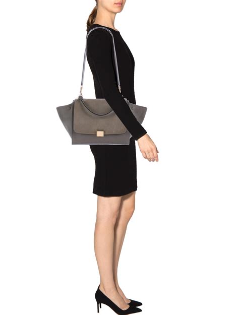 celine trapeze small size|CELINE Trapeze Small Bags & Handbags for Women .